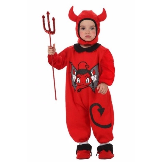 Halloween kostuum duivel voor baby