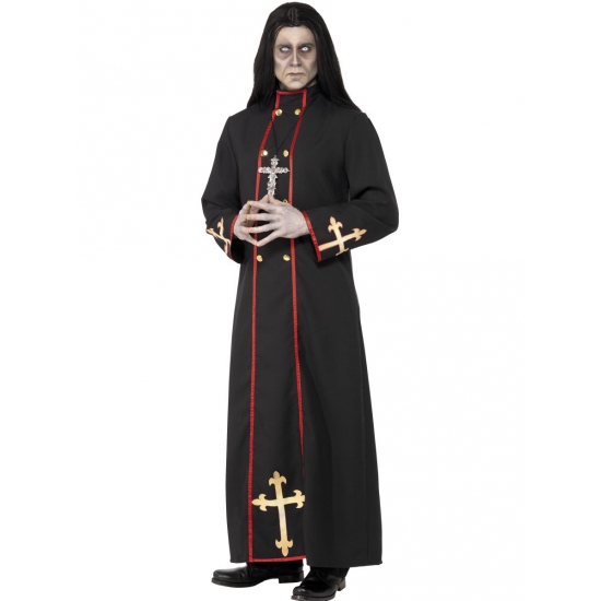 Halloween priester kostuum