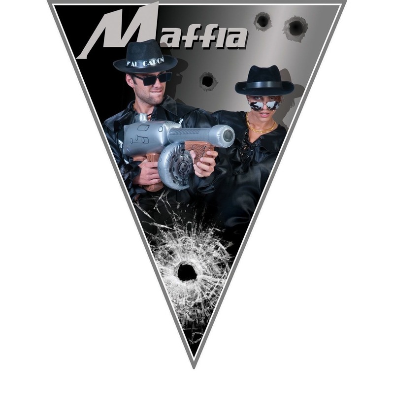 Las Vegas thema vlaggenlijn Maffia