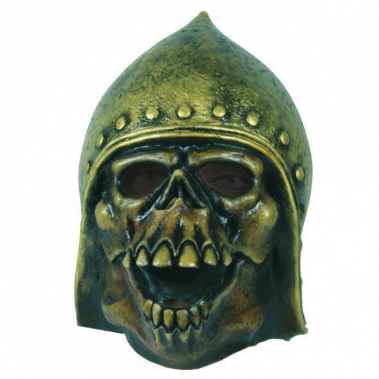 Latex horror masker skull + helm
