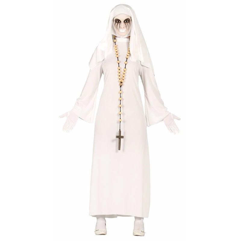 Spookachtige nonnen kostuum voor dames