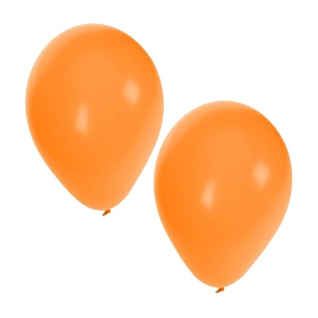 Helium tank with 30 Halloween balloons