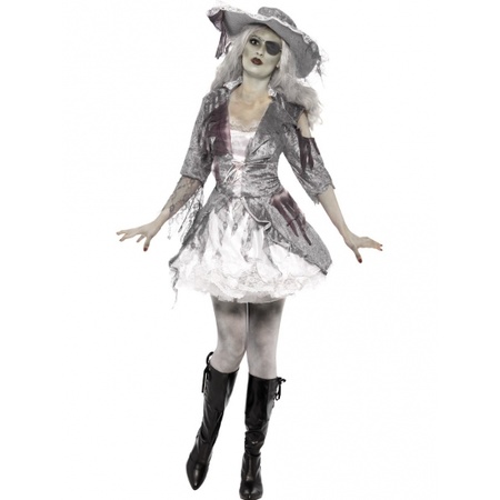 Lady ghost pirate costume