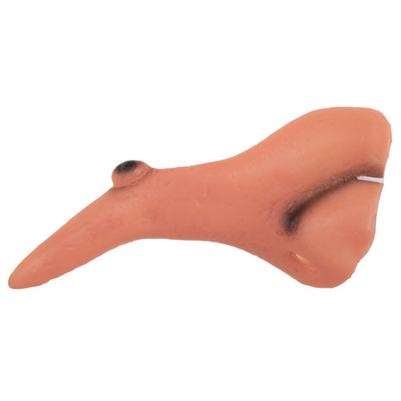 Witch rubber carnaval nose with elastic
