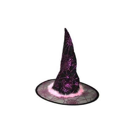 Witch hat for children pink