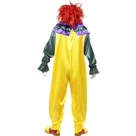 Horror clown costume with mask