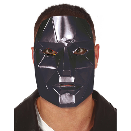 Set van 4x stuks verkleed maskers game bekend van tv serie