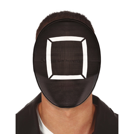 Set van 3x stuks verkleed maskers game bekend van tv serie