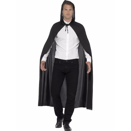 Halloween cape with mad doctor mask